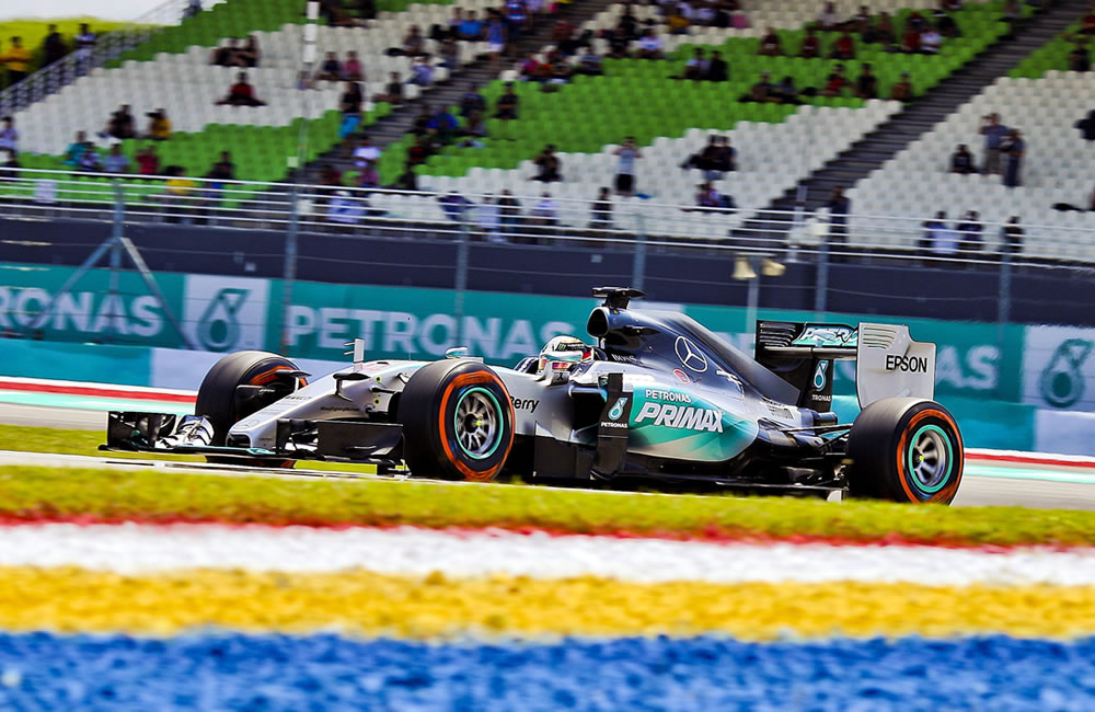 El piloto británico de Fórmula uno Lewis Hamilton, de Mercedes AMG. Foto: EFE