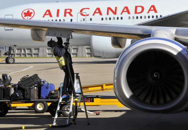 Avión Air Canada. Foto: EFE