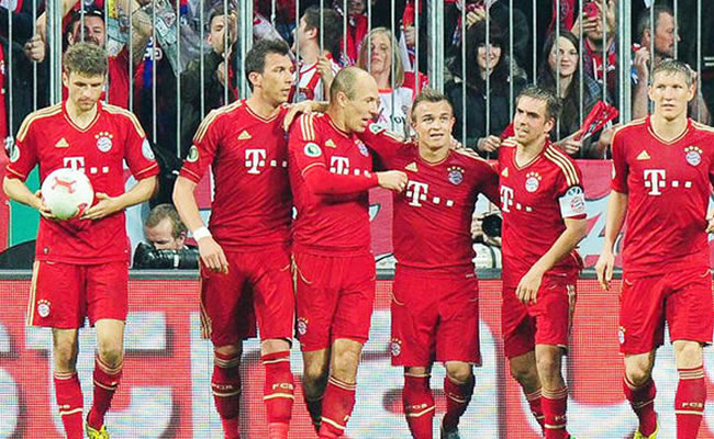 Bayern visita al Dortmund con la baja de Robben y la duda de Ribery. Foto: EFE