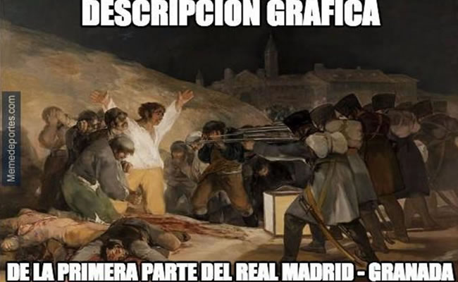 El regreso de James y la goleada del Real Madrid en 'memes'. Foto: Twitter