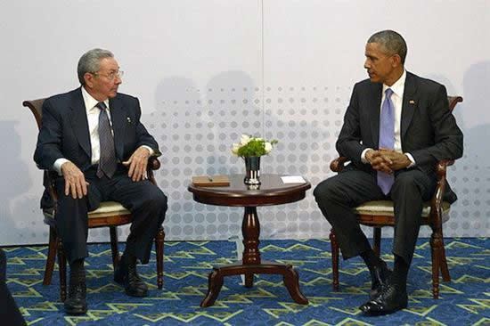 Presidentes Raúl Castro y Barack Obama. Foto: EFE