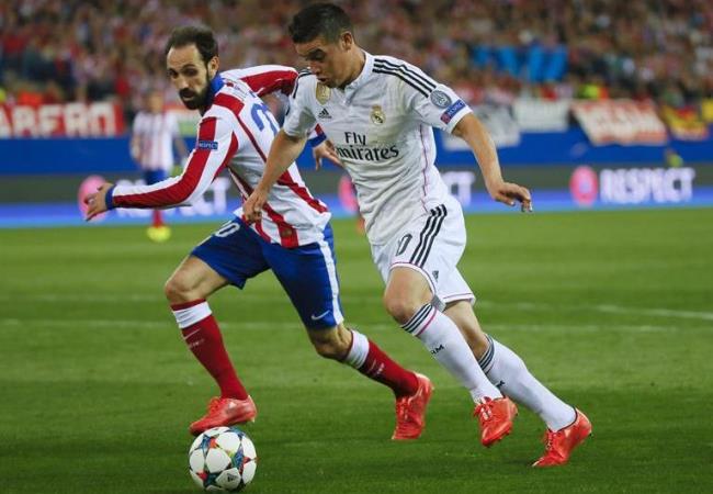 James Rodríguez fue titular con el Real Madrid. Foto: EFE