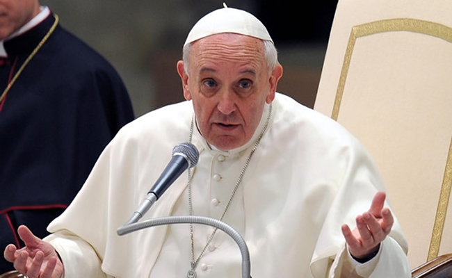 El papa Francisco expresó. Foto: EFE