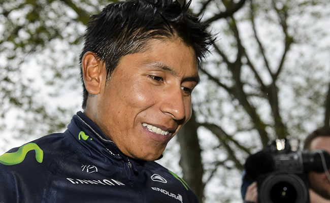 Nairo Quintana buscará ganar la vuelta de Romandía. Foto: EFE