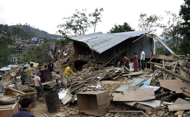 Se han localizado vivos a 21 de los 23 ciudadanos colombianos en Nepal. Foto: EFE