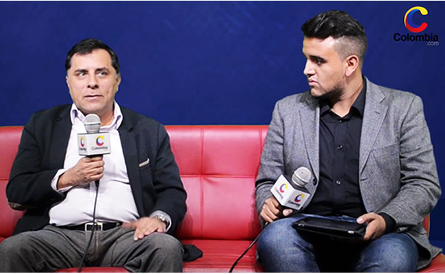 El pilotoFabio Valbuena visitó Colombia.com y habló de la temporada. Foto: Interlatin
