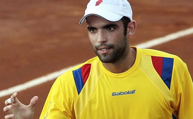 Juan Sebastián Cabal se quedó en cuartos de final de dobles. Foto: EFE
