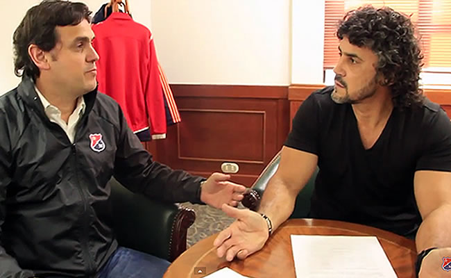 Leonel Álvarez es el nuevo técnico del Independiente Medellín. Foto: Youtube