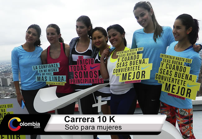 Medellín se suma a la serie de global de eventos deportivos Nike Womens Series. Foto: Interlatin