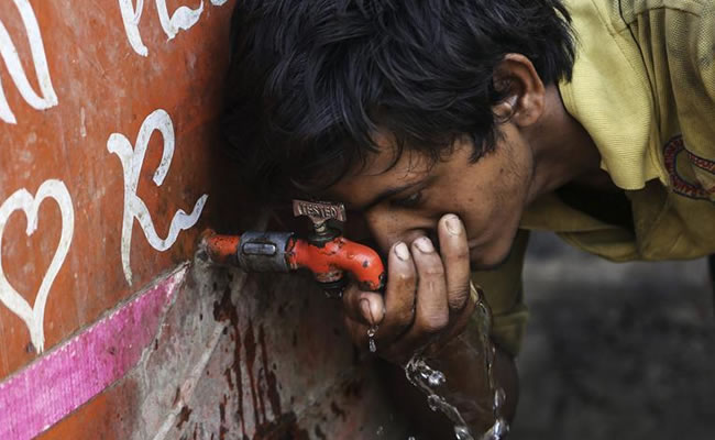 Ola de calor en la India deja cerca de 1750 muertos. Foto: EFE