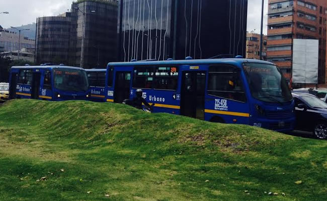Sistema de movilidad SITP en Bogotá. Foto: Interlatin