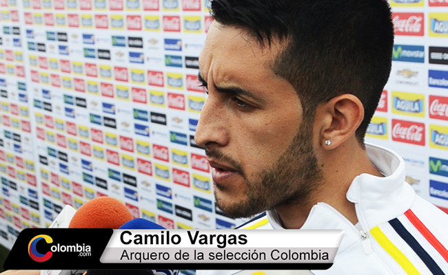 El portero de la Selección Colombia Camilo Vargas habló del favoritismo de la Selección Colombia en la Copa América. Foto: Interlatin