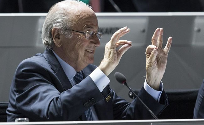 Blatter acaba de renunciar a la Presidencia de la FIFA. Foto: EFE
