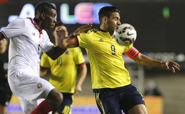 Colombia venció 1-0 a Costa Rica con gol de Falcao García. Foto: EFE