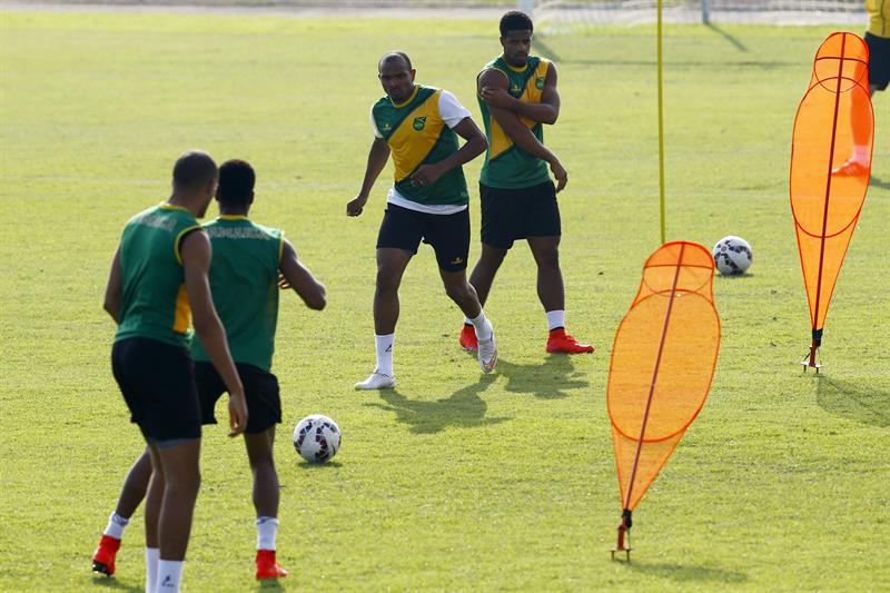 Este fue el entrenamiento de la Selección de Jamaica. Foto: EFE