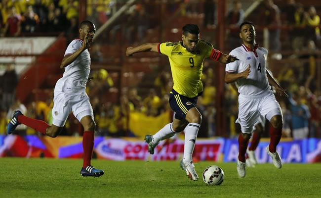 Radamel Falcao García, la figura en el último amistoso de la Selección Colombia. Foto: EFE