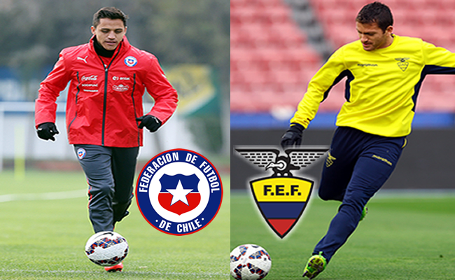 El partido inaugural de la Copa América 2015 será entre la Selección de Chile y la Selección de Ecuador. Foto: EFE