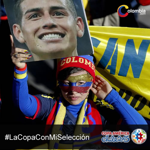 Los hinchas de la Selección Colombia hicieron la fiesta en el partido ante Venezuela. Foto: EFE