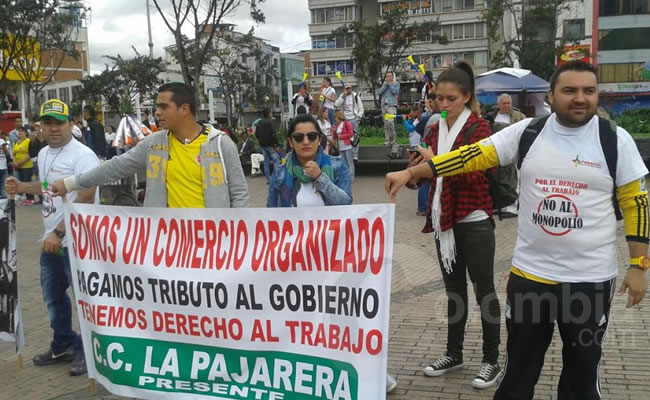 Protestas ley anticontrabando. Foto: Interlatin