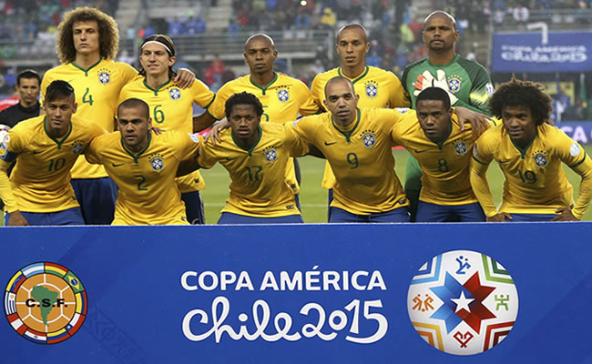 Selección Brasil. Foto: EFE