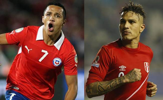 Chile y Perú se enfrentarán en la semifinal de la Copa Ameérica. Ambos equipos quieren hacer historia. Foto: EFE