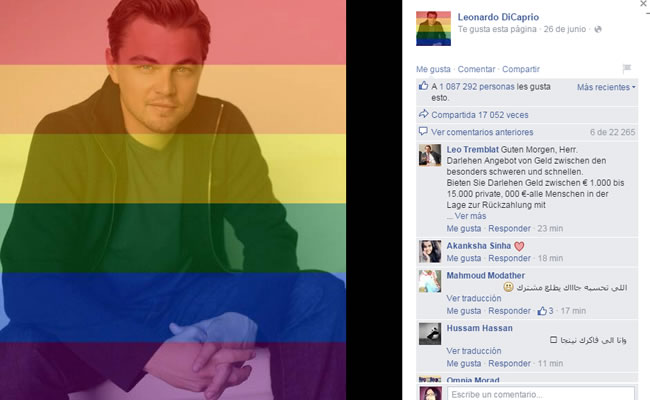 Facebook: 26 millones de usuarios modificaron su foto como forma de apoyo al LGTB. Foto: Facebook