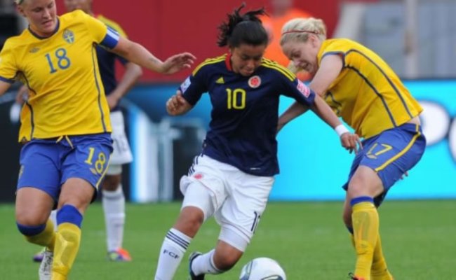 Yoreli Rincón venía de jugar el Mundial de Noruega. Foto: EFE