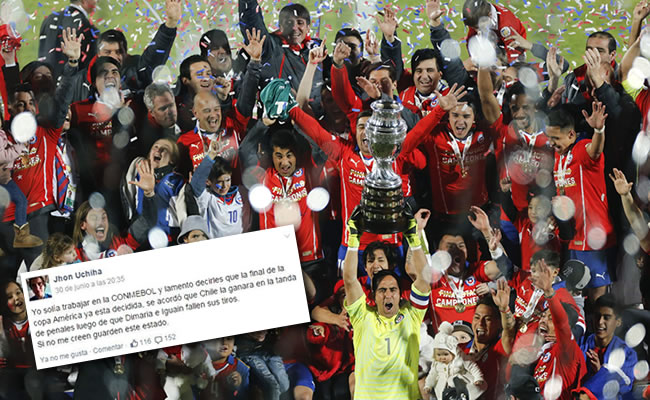 Según el supuesto extrabajador de la Conmebol, la final de la Copa América 2015 estaba arreglada. Montaje: Interlatin.com. Foto: EFE