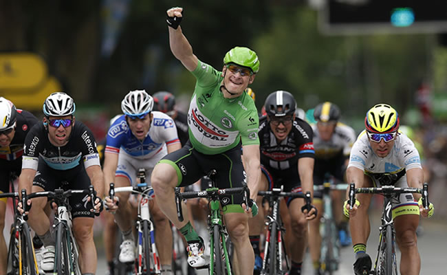 Resumen de la 5 etapa del Tour de Francia. Foto: EFE