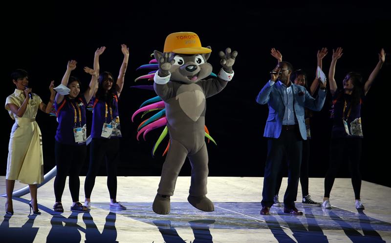 Inauguración Juegos Panamericanos Toronto 2015. Foto: EFE