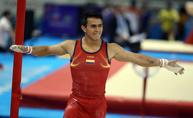 Jossimar Calvo ganó medalla de Oro en los Panamericanos. Foto: EFE