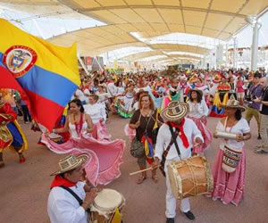 20 de julio: Pabellón Colombia celebró por alto en Expo Milán 