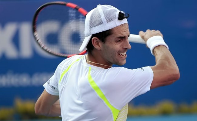Santiago Giraldo ganó en individuales y perdió en dobles. Foto: EFE