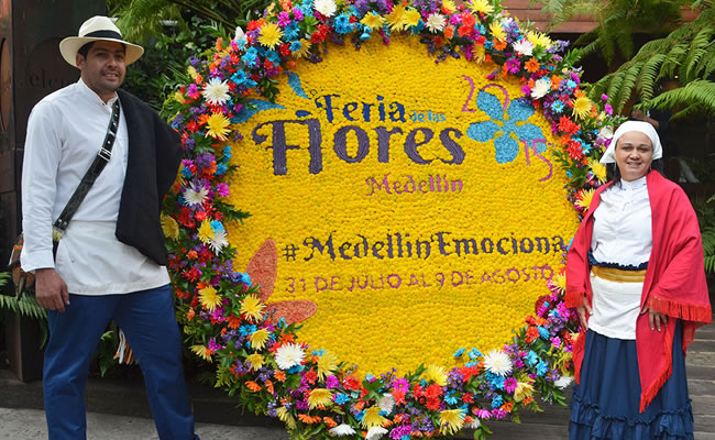 Inicia la Feria de las Flores en Medellín. Foto: Interlatin
