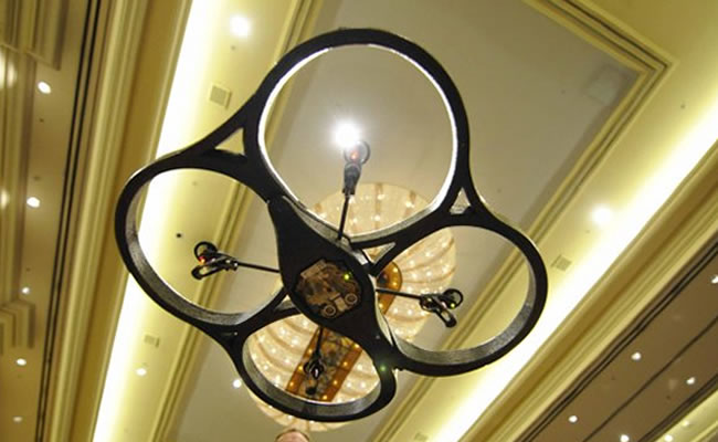 Aquila el dron de Facebook puede permancer hasta 90 días en el aire. Foto: EFE