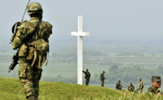Mueren dos soldados colombianos en combates con el ELN. Foto: EFE