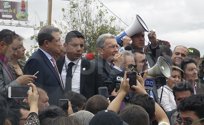 Álvaro Uribe Vélez. Foto: Interlatin
