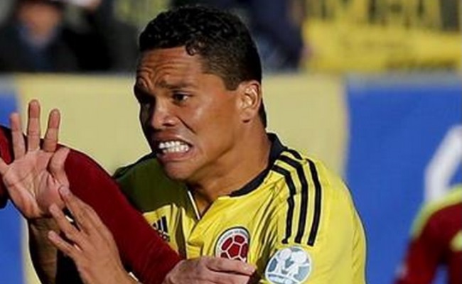 Carlos Bacca, uno de los atacantes de la Selección Colombia. Foto: EFE