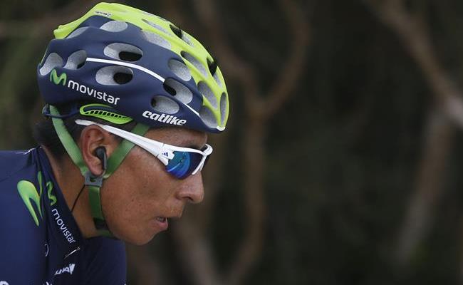 Nairo Quintana está recuperando su nivel en la Vuelta a España. Foto: EFE