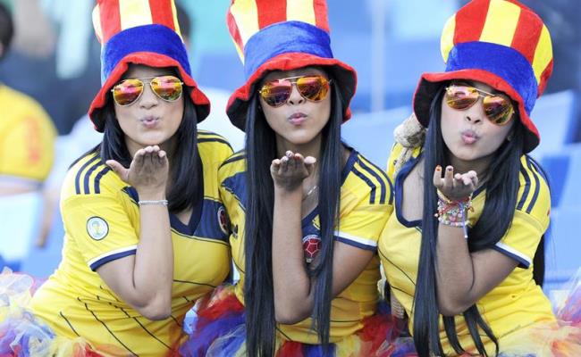 La afición de Colombia llenará el estadio para recibir a Perú. Foto: EFE
