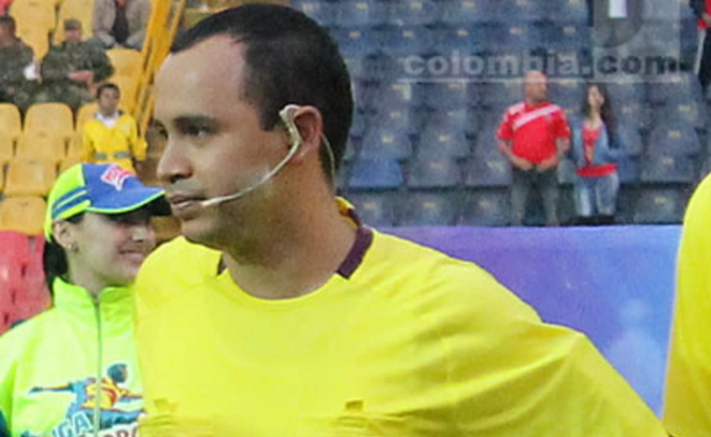 Luis Sánchez (Valle) pitará el duelo Junior vs. Nacional. Foto: Interlatin