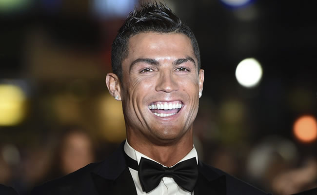 Cristiano Ronaldo en la presentación de su película. Foto: EFE