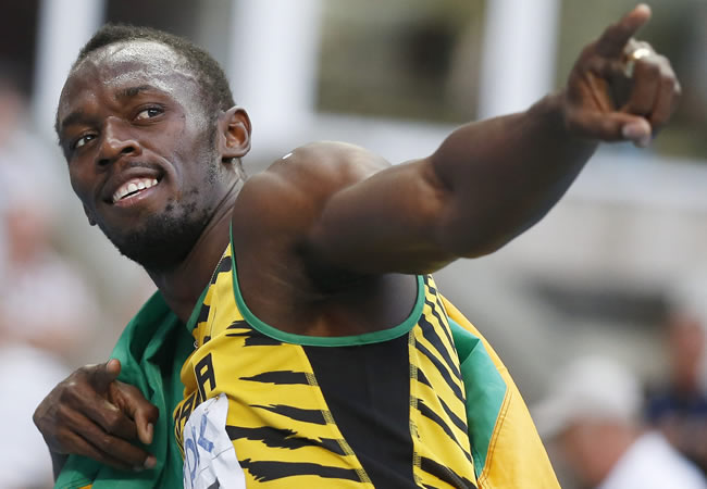 Usain Bolt nominado a mejor atleta del año. Foto: EFE