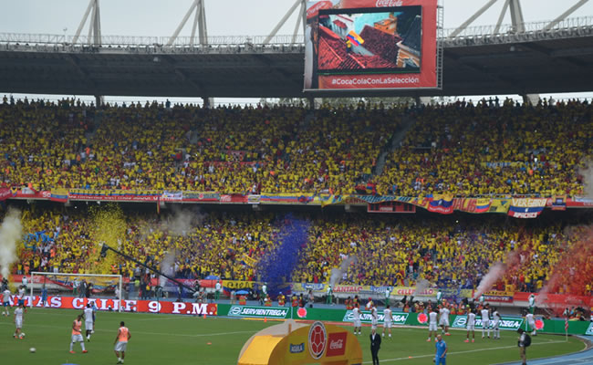 Hinchas de la Selección Colombia. Foto: Interlatin