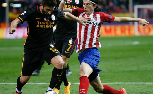 Atlético de Madrid venció 2-0 a Galatasaray y clasificó a octavos de final. Foto: EFE