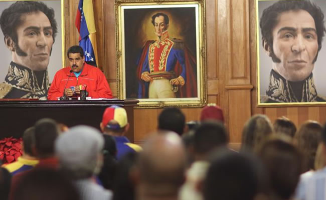 El Presidente Maduro reconoce la derrota del chavismo. Foto: EFE