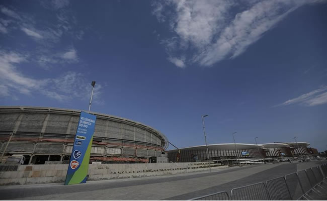 Instalaciones de tenis para los Juegos Olímpicos de Río 2016. Foto: EFE
