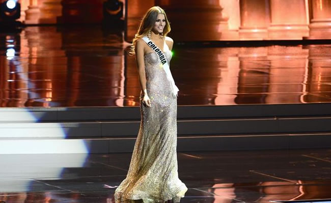 La señorita Colombia fue elegida como Virreina Universal. Foto: EFE
