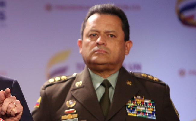 El nuevo Director de la Policía de Colombia, Jorge Hernando Nieto. Foto: EFE