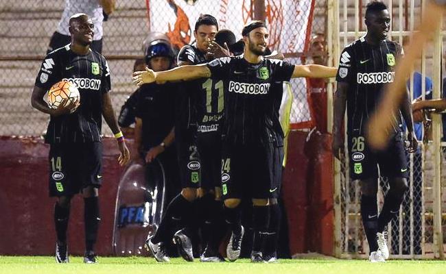 Nacional ganó con goles de Marlos Moreno y Orlando Berrío. Foto: EFE